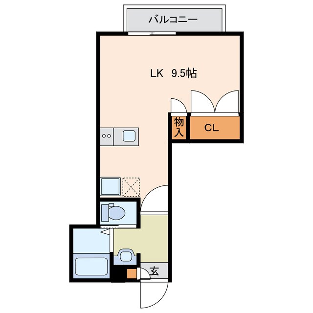 グランコートの物件間取画像