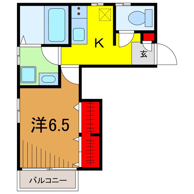 フレグラント亀有の物件間取画像