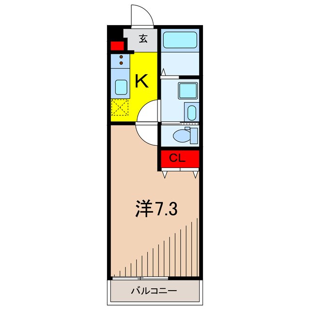 CRASTINE金町2丁目の物件間取画像