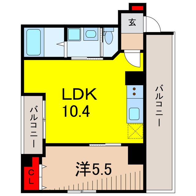 いさ美庵の物件間取画像