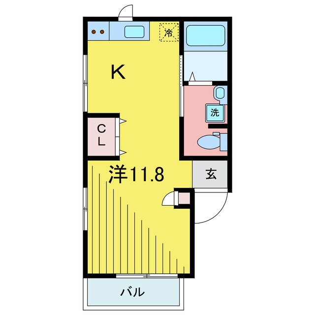 Blue climb亀有の物件間取画像