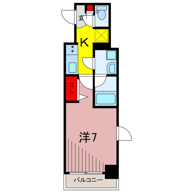 ラフィスタ金町の物件間取画像