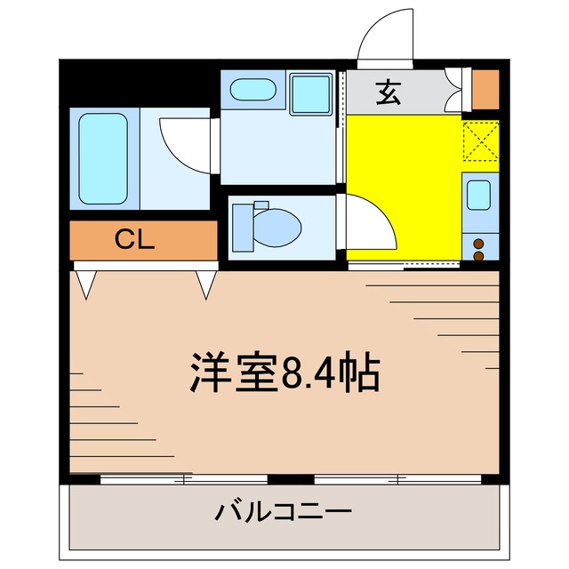 Nord Estの物件間取画像