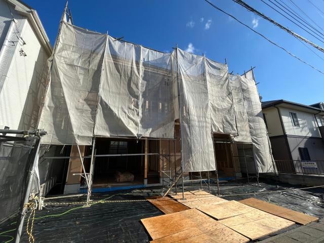 松戸市共同住宅新築工事の物件外観写真