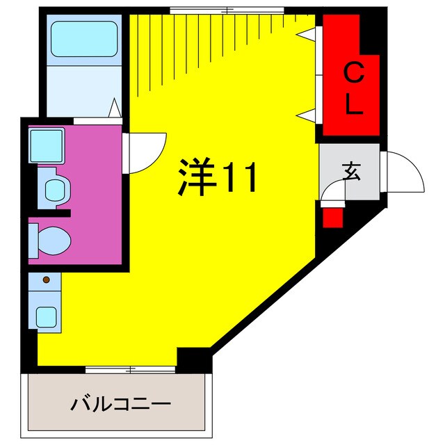 ペガサスビルの物件間取画像