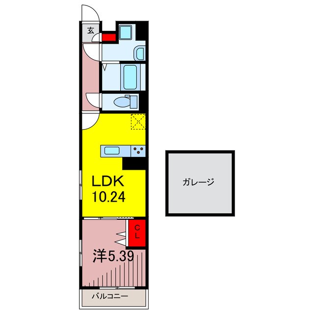 IXO HANA-REの物件間取画像