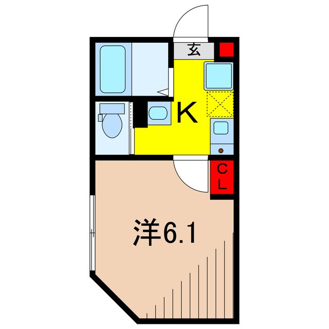 グランドール亀有IXの物件間取画像