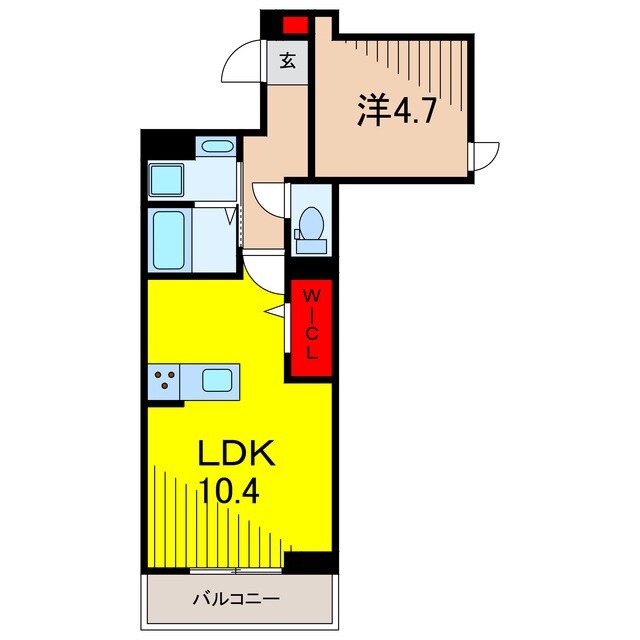セレスティア亀有の物件間取画像