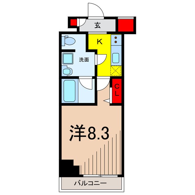 ARCOBALENO KANAMACHI Ⅱの物件間取画像