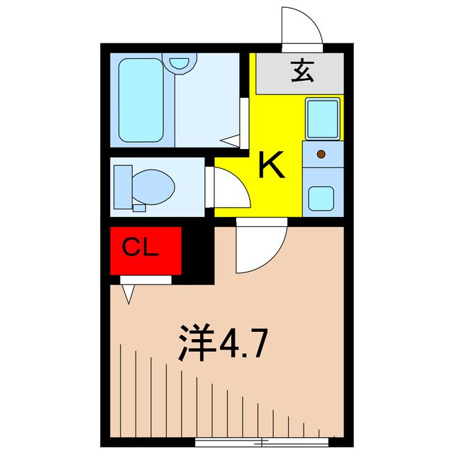 ALBA亀有の物件間取画像