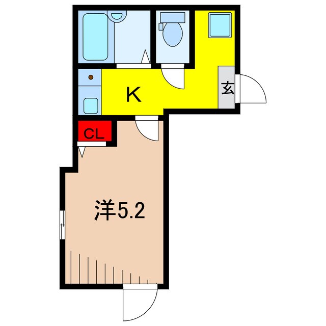 ALBA亀有の物件間取画像