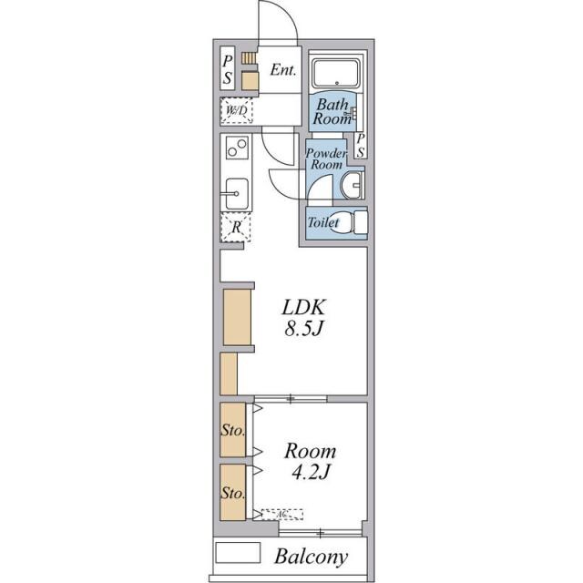 リブリ・北綾瀬の物件間取画像