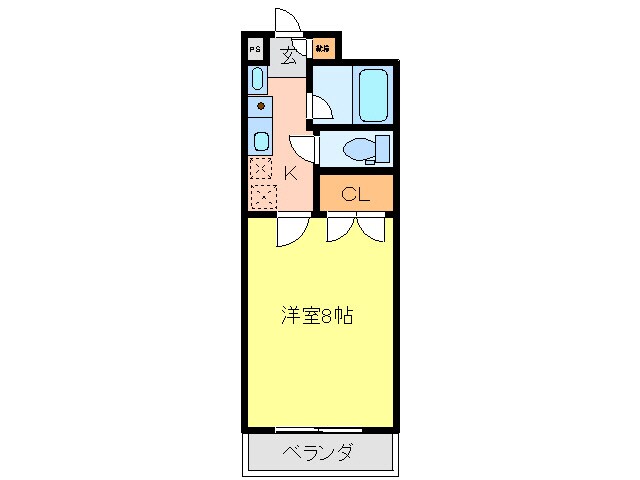 ピュアなかむらの物件間取画像
