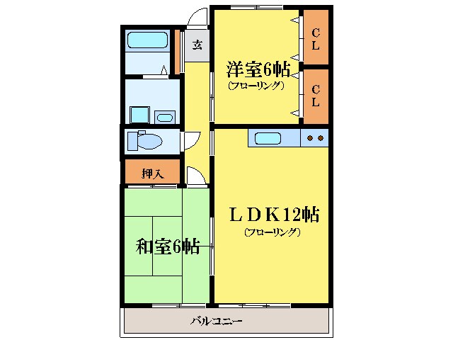 徳島駅 バス10分  田宮四丁目下車：停歩1分 4階の物件間取画像