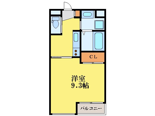 鮎喰駅 徒歩10分 2階の物件間取画像