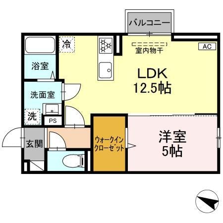 文化の森駅 徒歩20分 1階の物件間取画像