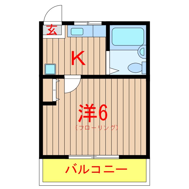 物件間取画像