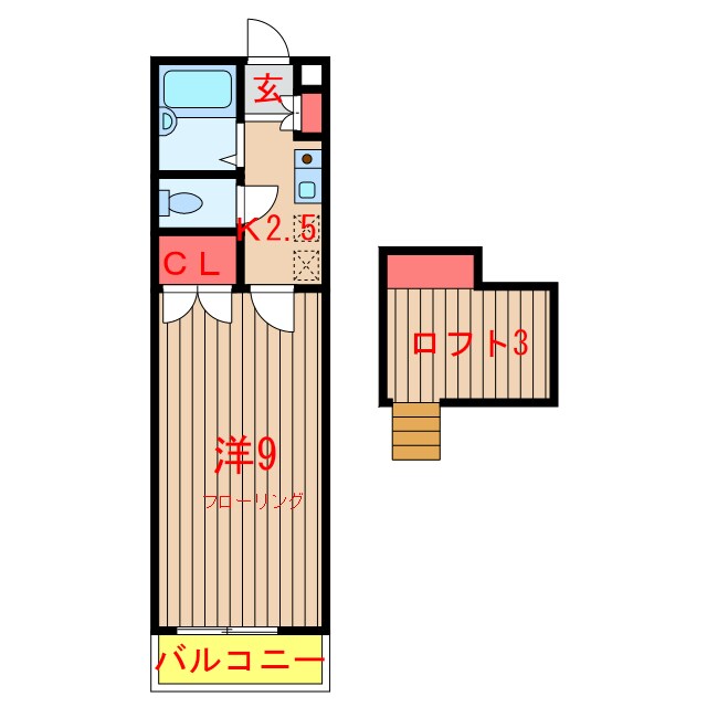 物件間取画像