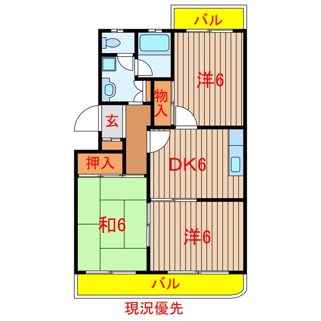 ファーストコーポの物件間取画像