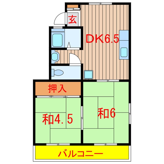 物件間取画像