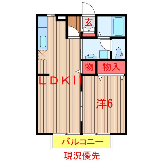 習志野駅 徒歩22分 1階の物件間取画像