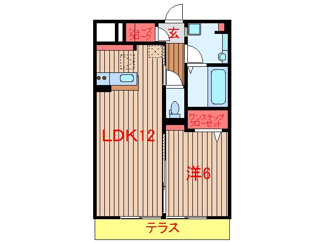 八千代の杜　ノースヒルMの物件間取画像