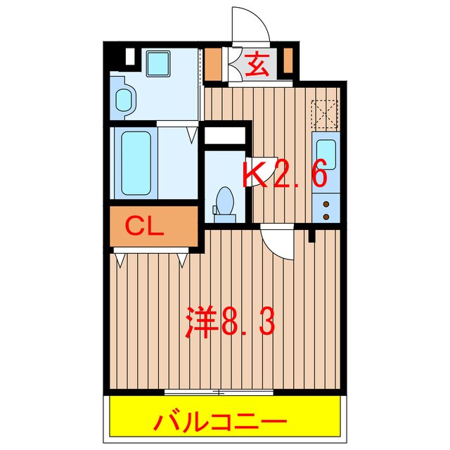 緑が丘DKBの物件間取画像