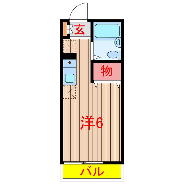 ノースヒルズの物件間取画像