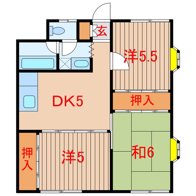 シエルの物件間取画像