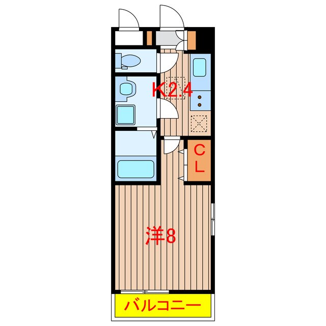 フランソーレの物件間取画像