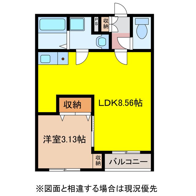 シャインＳ植松の物件間取画像