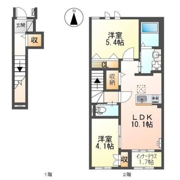 ウィングパークコート（Wing Park Court)の物件間取画像