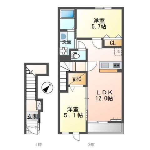 Forest Houseの物件間取画像