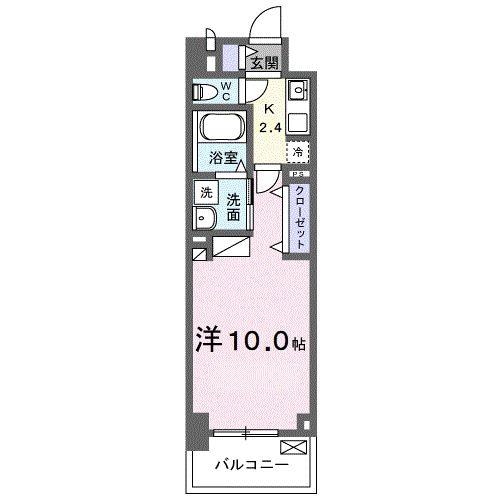 ルチェンテの物件間取画像