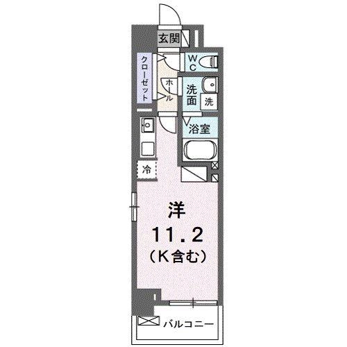 ルチェンテの物件間取画像