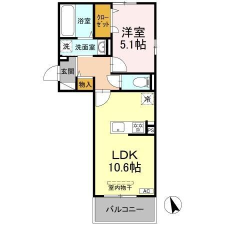 ioの物件間取画像