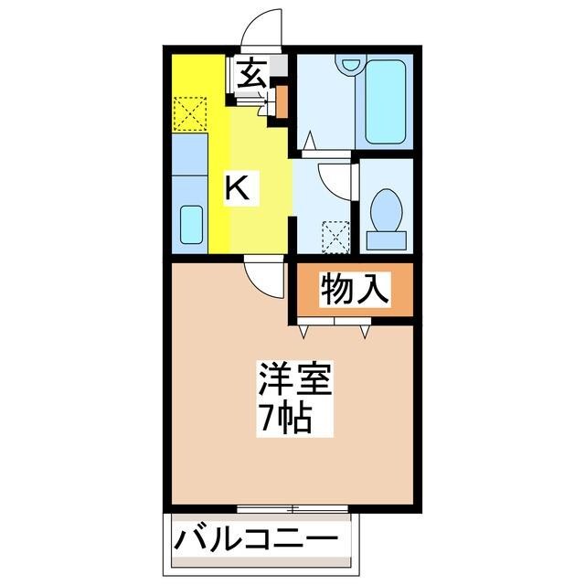 物件間取画像