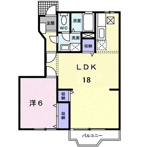 サンローレルⅡの物件間取画像