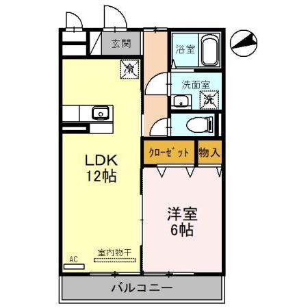 フェアリーシャンテの物件間取画像