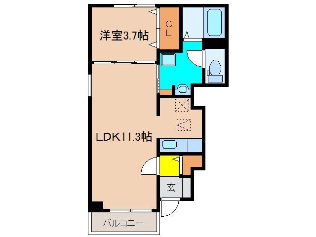 サンライズの物件間取画像