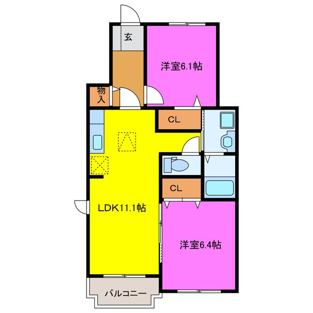 レグルスの物件間取画像