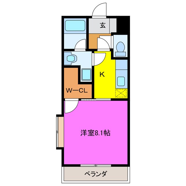 Ｖｉａ　Ｌａｔｔｅａの物件間取画像