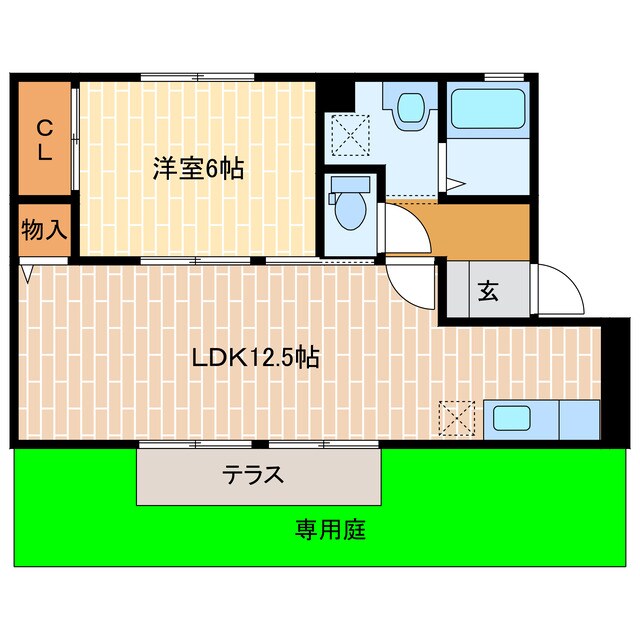 エスポワール国府台の物件間取画像