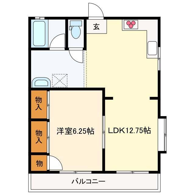 コーポ翔の物件間取画像