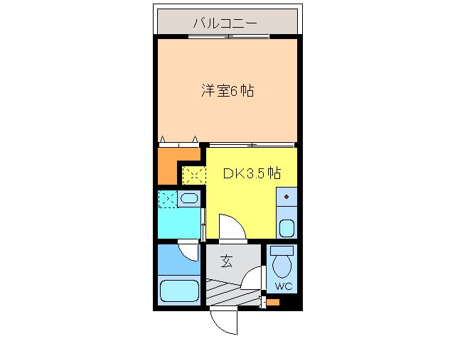 パークコート恵み野の物件間取画像