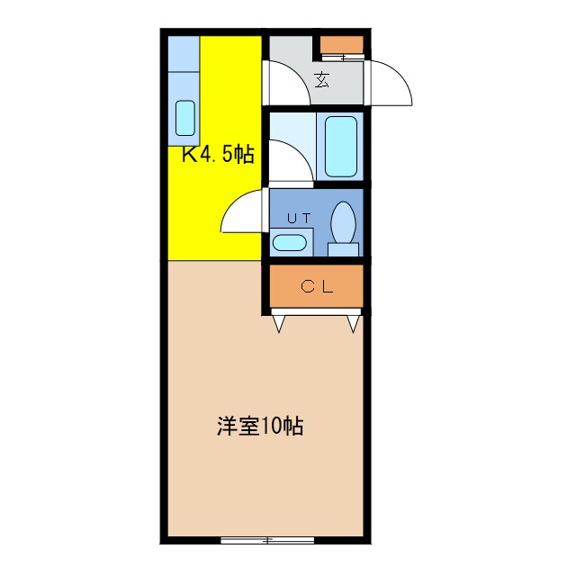 ポプリ富丘Ⅰの物件間取画像