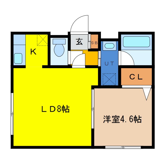 FELIAS富士の物件間取画像