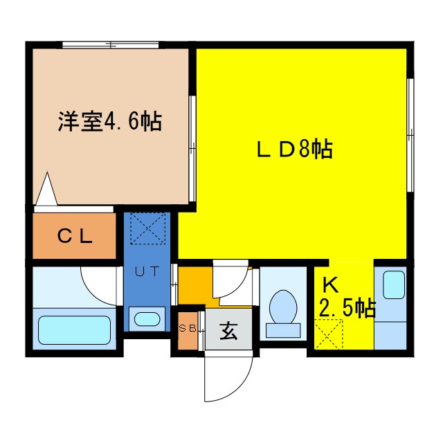 FELIAS富士の物件間取画像