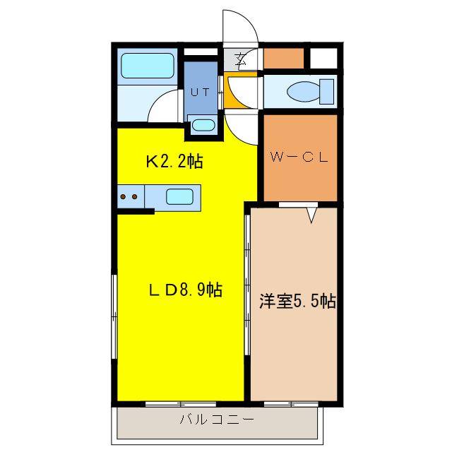 foresta CTSの物件間取画像