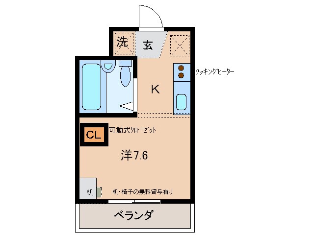 メゾン・ド・コパンの物件間取画像